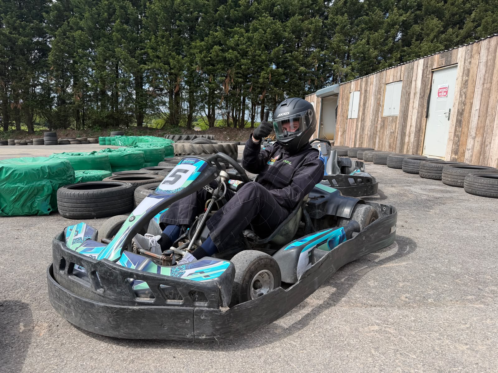 Go Karting at West Country Water Park